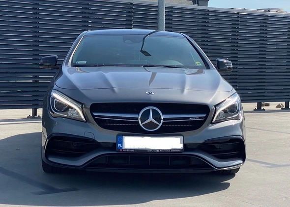 Mercedes-Benz CLA cena 189000 przebieg: 53500, rok produkcji 2017 z Warszawa małe 254